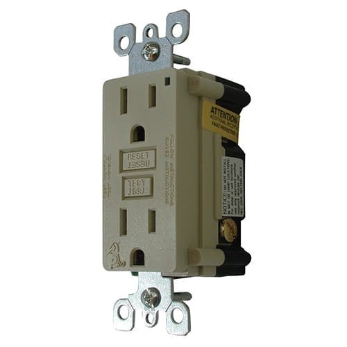 GFI RECEPTACLE W/LIGHT - Young Farts RV Parts