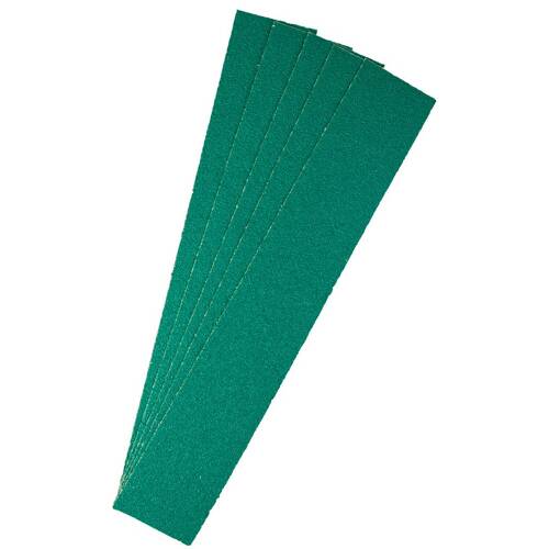 Green Corps Sandpaper - 16 - 1/2" x 2 - 3/4" - 40 Grit - Case Of 5 Sheets - 32231 - Young Farts RV Parts