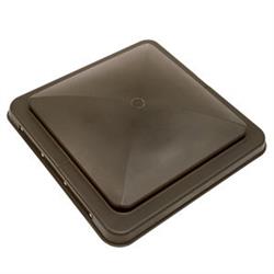 Heng's Industries Roof Vent 14" x 14" White with Smoke Lid - 74111A-C1G1