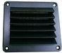Heng's Industries Wall Vent Square 5 Inch x 5 Inch Black ABS - DV55B - Young Farts RV Parts