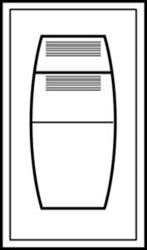 Heng's JRP1206B Jensen Light /Fan Rocker Switch - Young Farts RV Parts