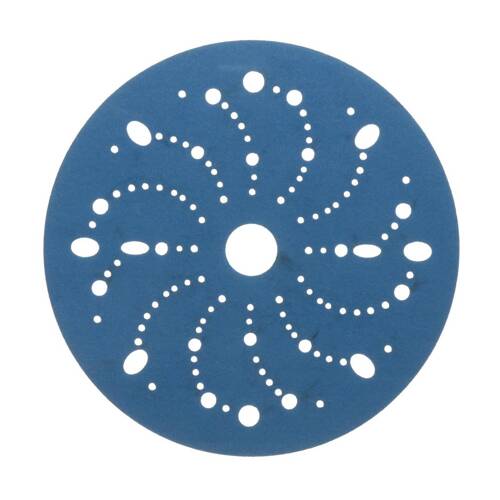 Hookit Sanding Disc - 6" Diameter; 320 Grit; Blue; Box Of 50 - 36180 - Young Farts RV Parts