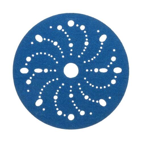 Hookit Sanding Disc - 6" Diameter; 80 Grit; Blue; Box Of 50 - 36172 - Young Farts RV Parts