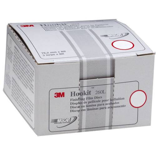 Hookit Sanding Disc - P1500 Grit - 6" Diam; White - 00950 - Young Farts RV Parts