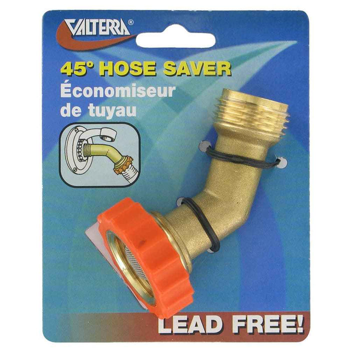 Hose Saver 45 Brass - Young Farts RV Parts