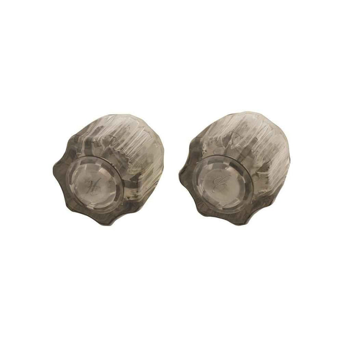 Hot & Cold Smoke Acrylic Handle Pair Emp