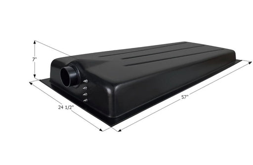 Icon 01611 (HT708 - ED) Waste Holding Tank, 32 Gal. - Young Farts RV Parts