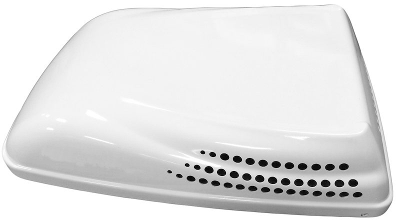 Icon 12274 Air Conditioner Shroud (Dometic Penguin II) - White - Young Farts RV Parts