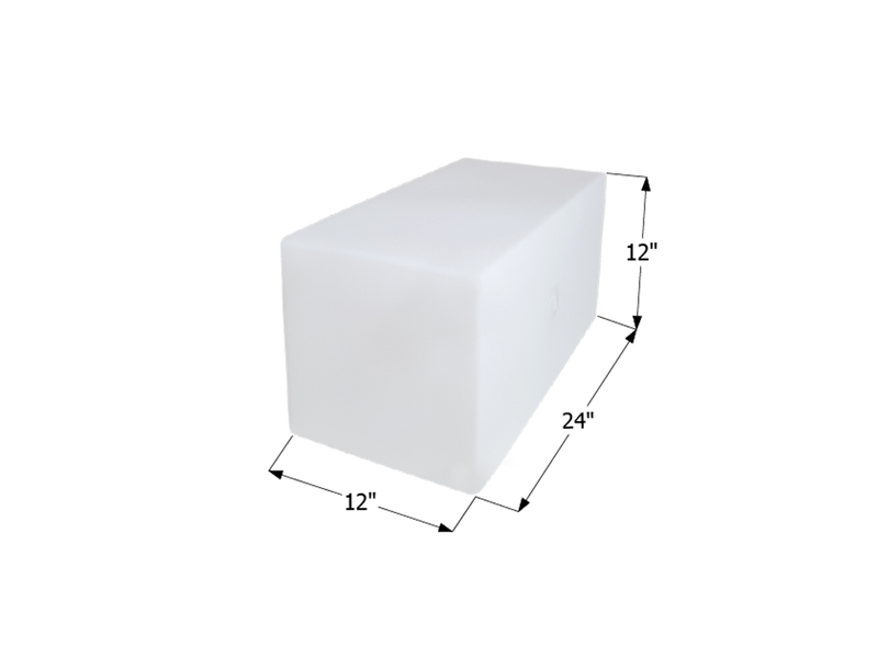 Icon 12505 Fresh Water Tank, 15 Gal. - Young Farts RV Parts