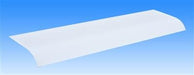 Interior Light Lens Thin-Lite D-656 Replacement Lens For 656 Series Fluorescent Surface Mount Dual Light; Acrylic Diffuser Lens - Young Farts RV Parts