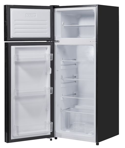 Invision 180 - 2742 Dual Compartment Refrigerator - 7.7 Cu. Ft. - Left Hand Hinge - Black - Young Farts RV Parts