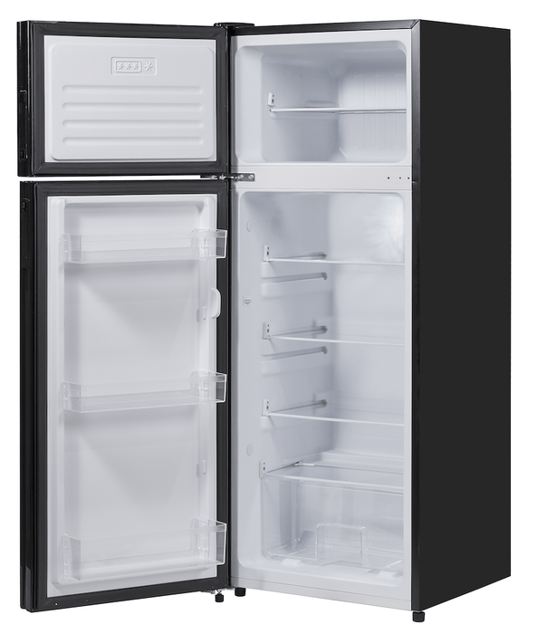 Invision 180 - 2742 Dual Compartment Refrigerator - 7.7 Cu. Ft. - Left Hand Hinge - Black - Young Farts RV Parts