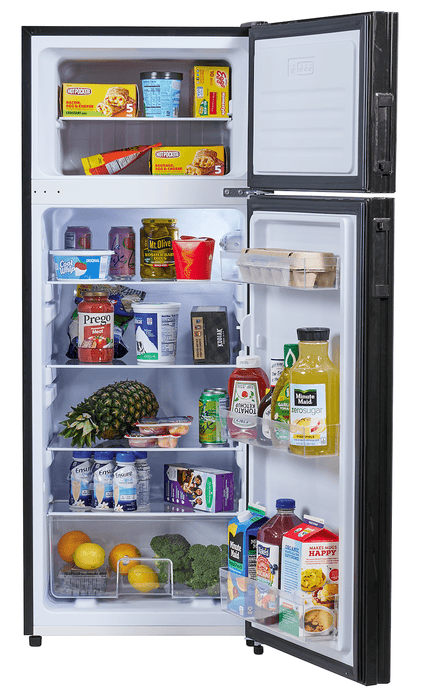 Invision 180-4712 Dual Compartment Refrigerator - 7.7 Cu. Ft. - Stainless Steel