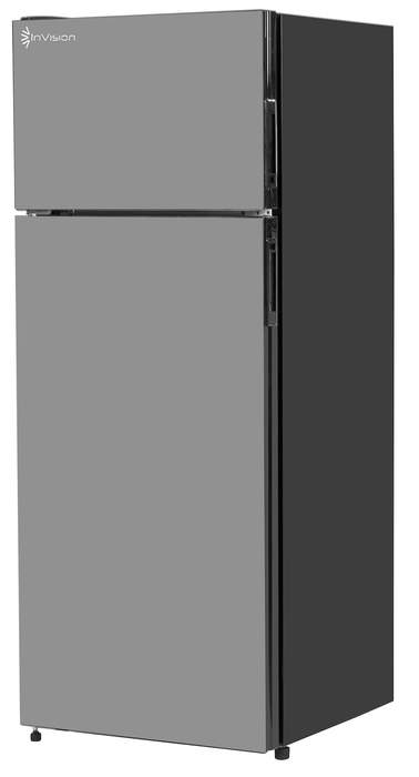 Invision 180-4742 Dual Compartment Refrigerator - 7.7 Cu. Ft. - Left-Hand Hinge - Stainless Steel (Copy)