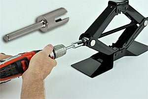 Jack Service Kit Ultra-Fab Products 48-979071 For Use With All Scissor Jacks, Fits All 3/8" Drills, T- Slot Type, Zinc Plated - Young Farts RV Parts