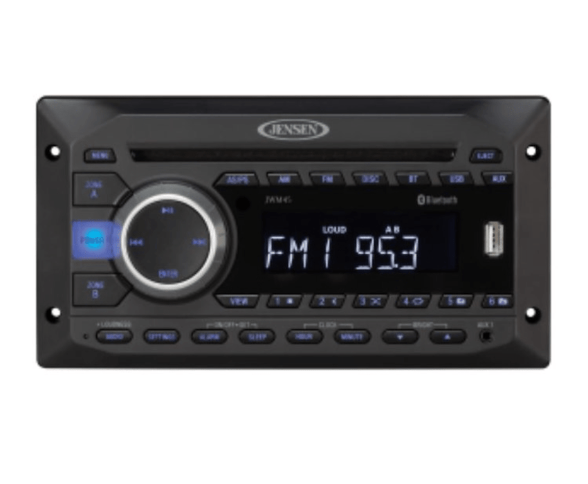 JENSEN DVD PLAYER W/ 2 SPEAKER ZONE - Young Farts RV Parts