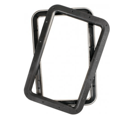 JR Products 11021 Entry Door Window Frame - Young Farts RV Parts