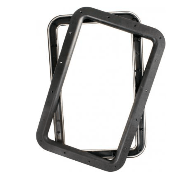 JR Products 11021 Entry Door Window Frame - Young Farts RV Parts