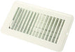 JR Products Heating/ Cooling Register - Rectangular White - 02-28965 - Young Farts RV Parts