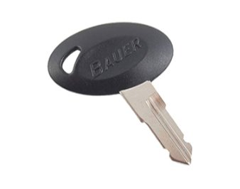 Key AP Products 013-689357 Bauer; Replacement Key For Bauer RV Series Door Lock; Key Code 357 - Young Farts RV Parts