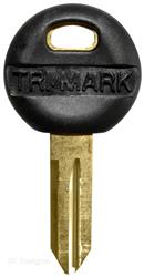 Key RV Designer T750 Blank Key - Young Farts RV Parts