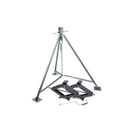 King Pin Stabilizer Jack Steel - Young Farts RV Parts