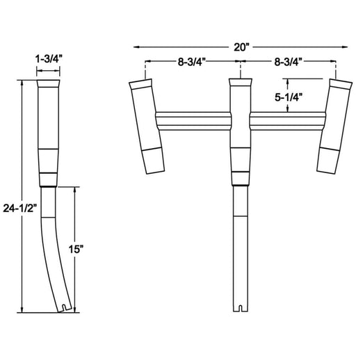 Kite Fishing 3 - Rod Cluster - Young Farts RV Parts