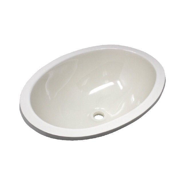 LaSalle Bristol 16156PPA 10 - 5/8" x 13 - 5/8" Lavatory Sink - Parchment - Young Farts RV Parts