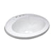 LaSalle Bristol 16305PWA Oval Lavatory/Bathroom Sink, White - Young Farts RV Parts