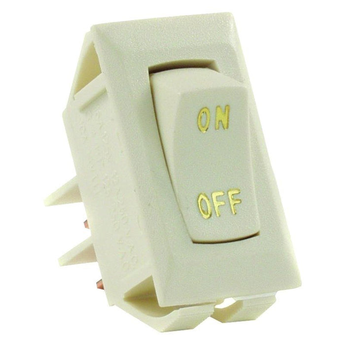 Lebeled Switch 12V Ivory