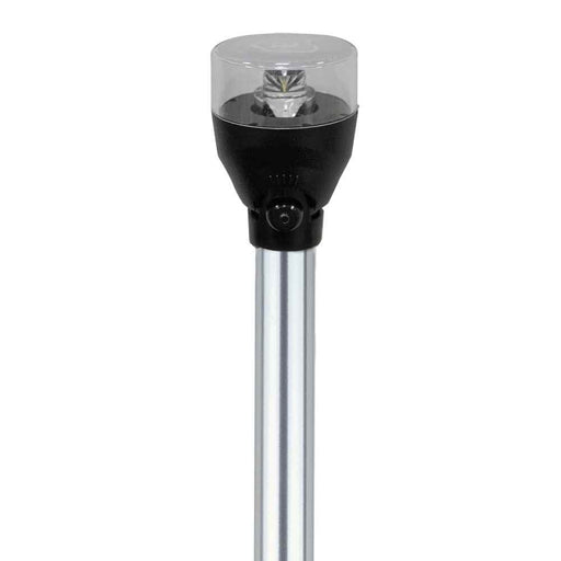 LED Articulating All - Around Light - 12V - 2 - Pin - 54" Pole - Young Farts RV Parts