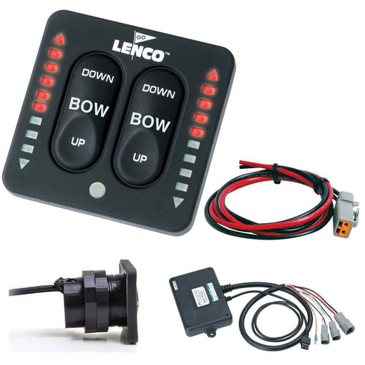 LED Indicator Two - Piece Tactile Switch Kit w/Pigtail f/Single Actuator Systems - Young Farts RV Parts