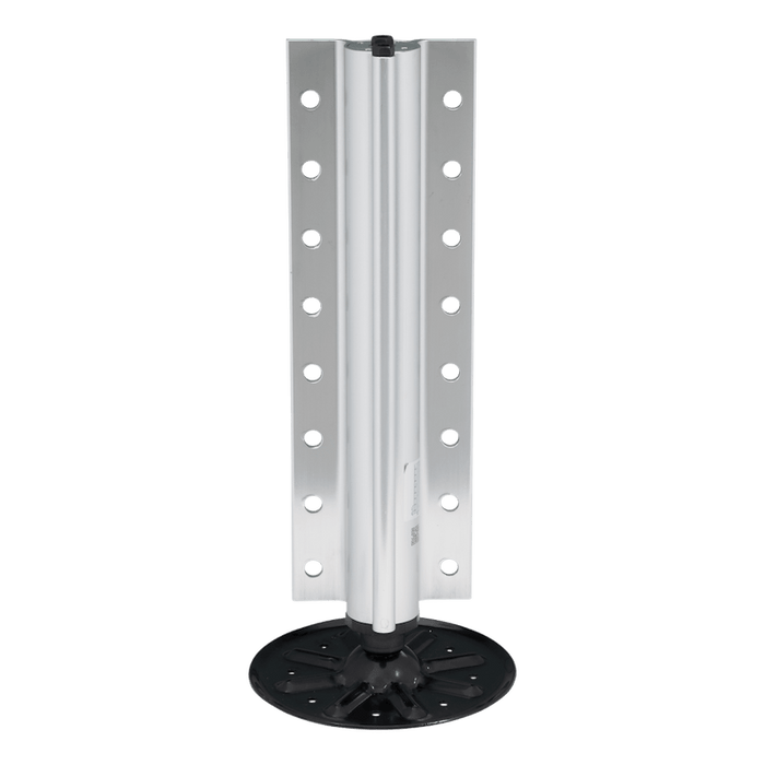 Leveling Jack Lippert Components 3728923 Used To Level Motorhomes/ Travel Trailers/ Fifth Wheel Trailers While Parked, Hydraulic, 8000 Pound Capacity, Silver, Gen II