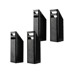 Leveling Jack Spacer Lippert Components 673594 Use With Lippert Power Stabilizer Jacks, Black, Powder Coated, Steel - Young Farts RV Parts