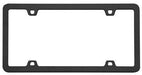 License Plate Frame Cruiser 15050 Neo, Without Design, Powder Coated, Black - Young Farts RV Parts
