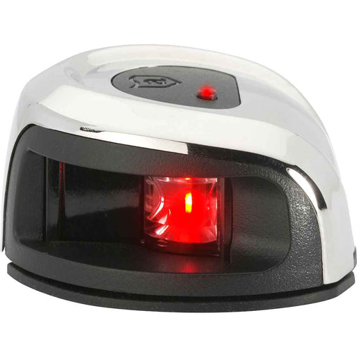 LightArmor Deck Mount Navigation Light - Stainless Steel - Port (red) - 2NM - Young Farts RV Parts
