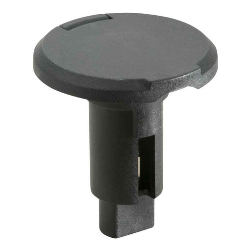 LightArmor Plug - In Base - 2 Pin - Black - Round - Young Farts RV Parts