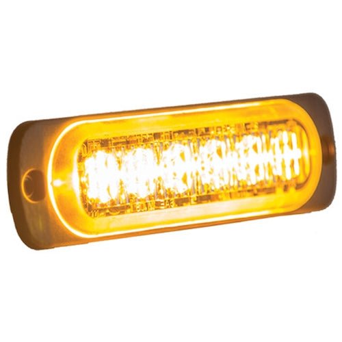 LIGHT,STROBE,4 - 3/8IN,6 - LED,AMBER - Young Farts RV Parts