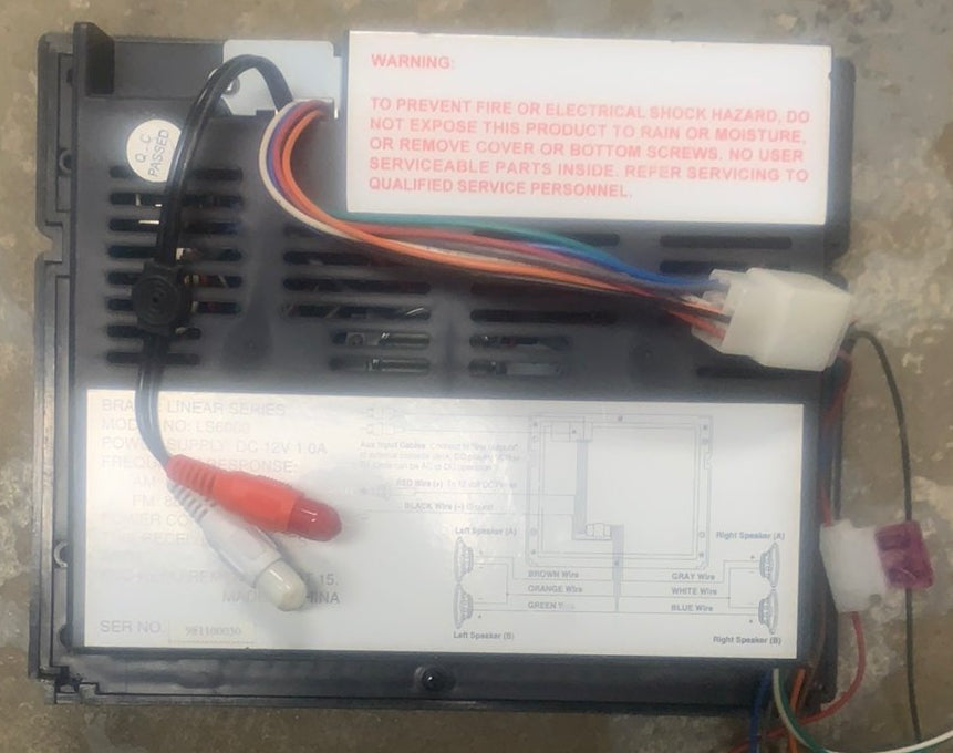 Used Linear Series RV Radio - LS6000