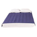 Lippert 2022107824 Thomas Payne® Easy Zzzs Bedding Set - Short Queen 60 x 75 Inch, Navy Checkered - Young Farts RV Parts