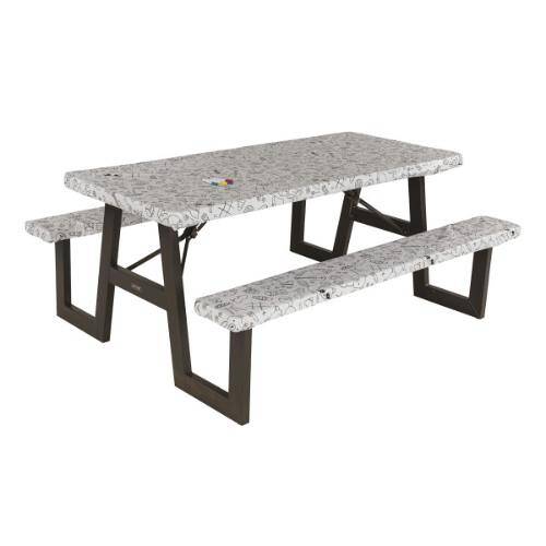 Lippert 2023051696 Rectangular Tablecloth and 2 Bench Covers - Young Farts RV Parts