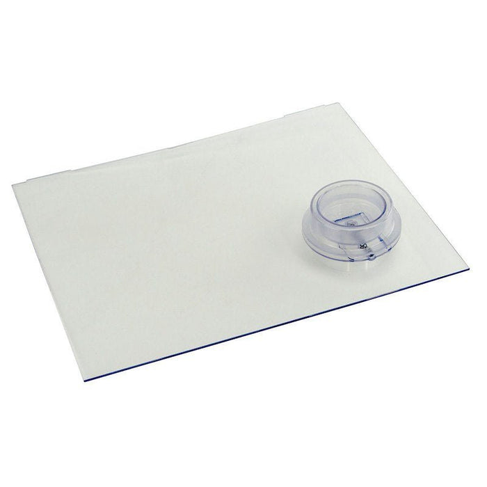 Lippert 239061 Clear Screen Door Slide Panel W/Handle - Young Farts RV Parts