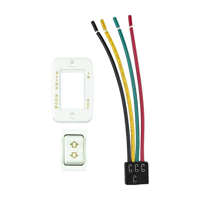 Lippert Components 117461 New Style Slide-Out Electric Switch Assembly - White