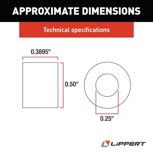 Lippert Components 128958 Entry Step Motor Spacer - Young Farts RV Parts