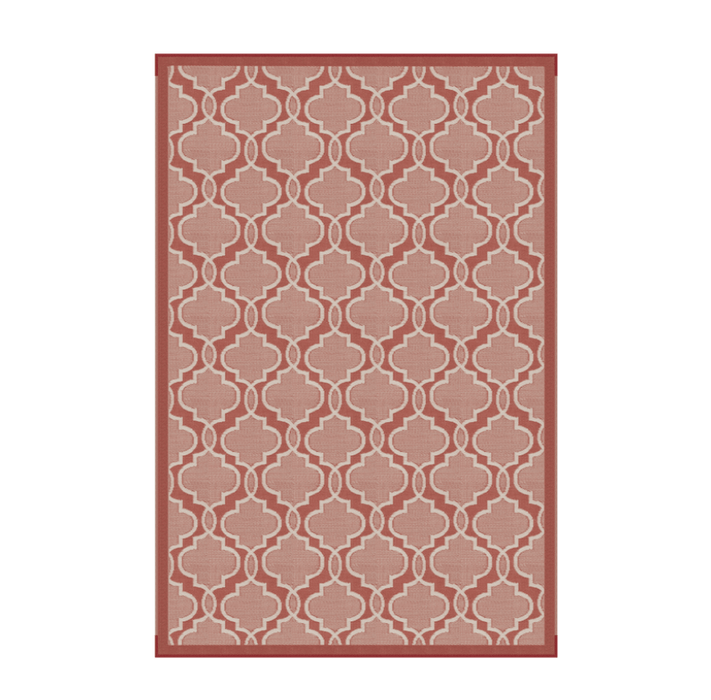 Lippert Components 2021028029 - 8'W x 12'L Terracotta All Weather Patio Mat
