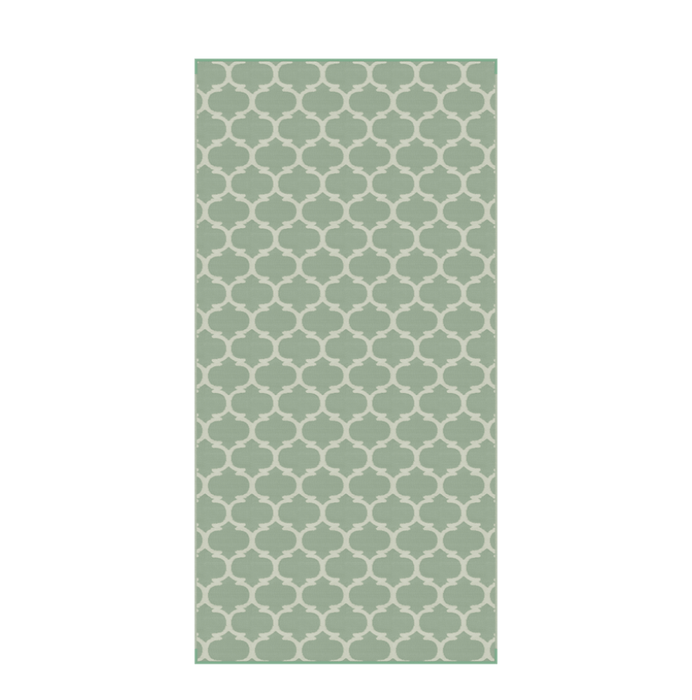 Lippert Components 2021028035 8'W x 16'L Green All Weather Patio Mat