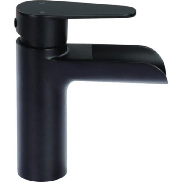 Lippert 2021090599 Waterfall Bathroom Faucet - Matte Black
