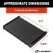 Lippert Components 2025009147 EcoCell Thin Shade Entry Window Shade 11 - 7/8 x 21 - 1/2 - Young Farts RV Parts