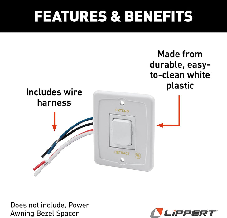 Lippert Components 285499 Awning Switch