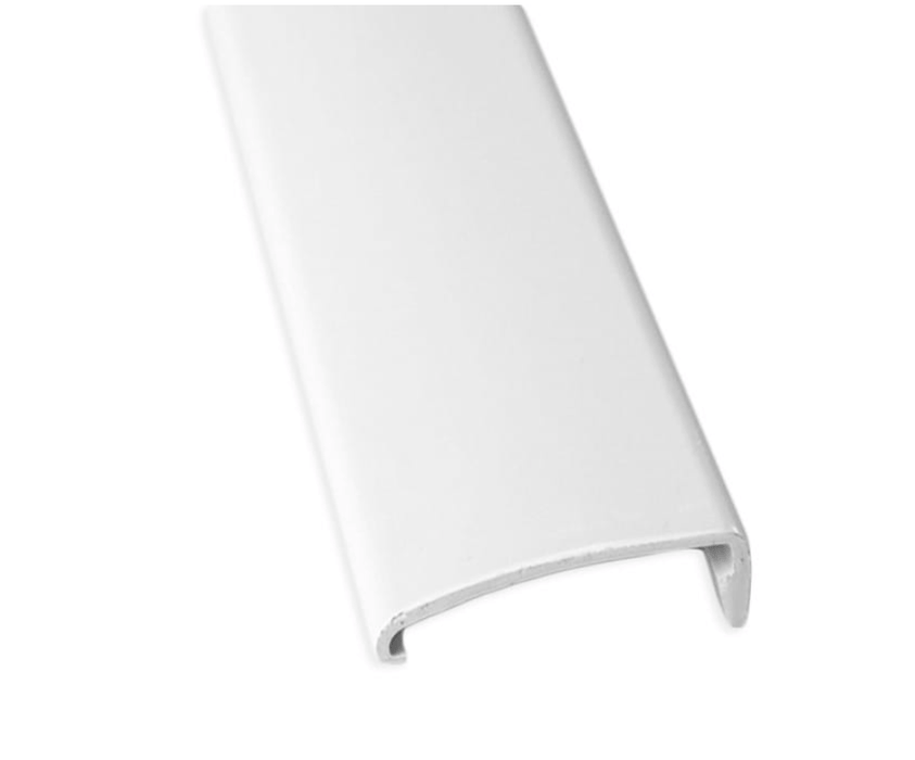 Lippert Components 326191 - 76" Snap Trim Screw Cover White